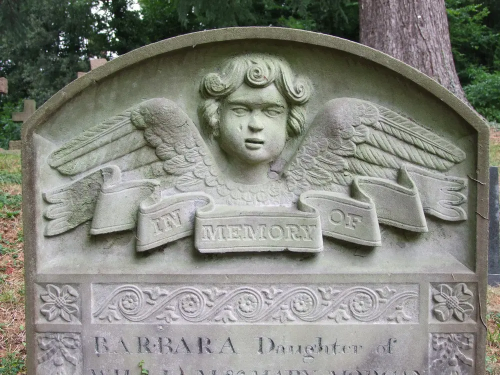 Headstone at St Madoc, Llanbadoc