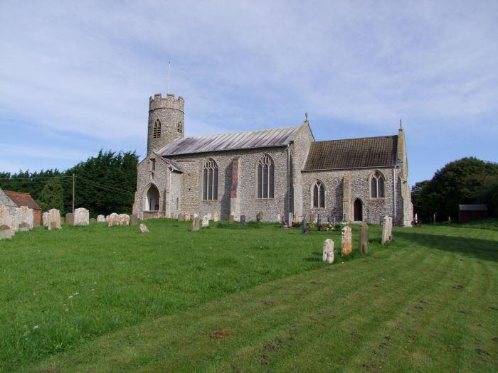 Aylmerton Norfolk St John the Baptist exterior from the south resized