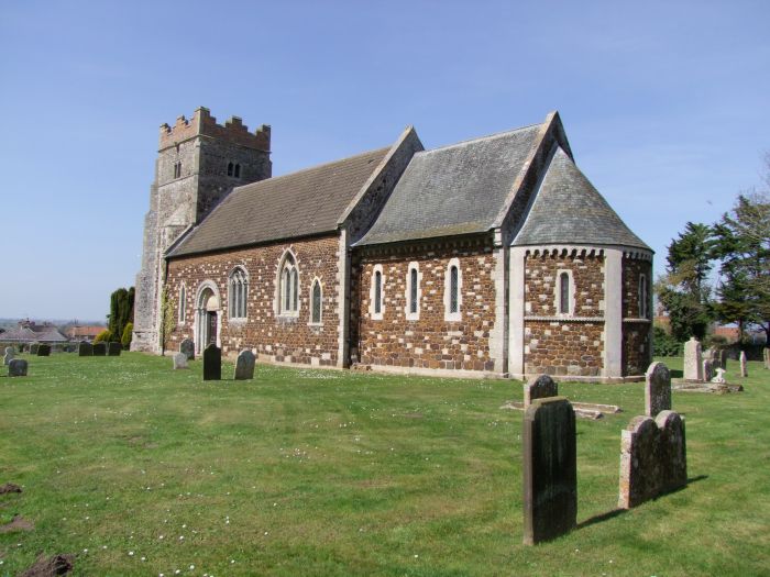 Wimbotsham Norfolk St Mary exterior from south east